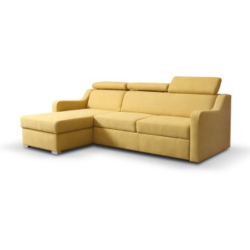 Universaalne lahtikäiv nurgadiivan hoiukastiga PORTO kollane