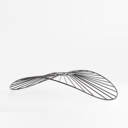 Universaalne lambivari CURITIBA 40x56 cm must