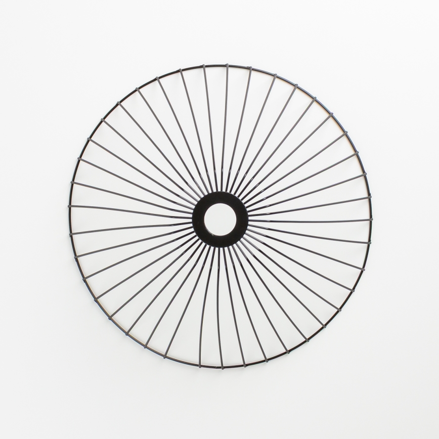 Universaalne lambivari CURITIBA, läbimõõt 45 cm, must