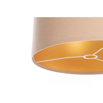 Universaalne lambivari STANDART E27 d. 45 cm beež/kuldne
