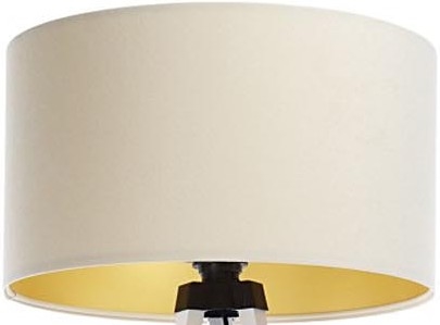 Universaalne lambivari STANDART E27 d. 45 cm kreemikas/kuldne