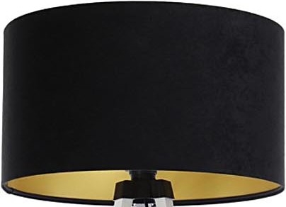 Universaalne lambivari STANDART E27 d. 45 cm must/kuldne
