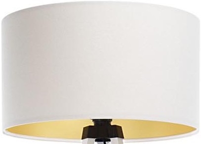 Universaalne lambivari STANDART E27 d. 45 cm valge/kuldne