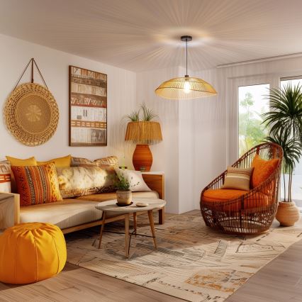 Universaalne lambivarjuk KERIA, läbimõõt 70 cm, pruun