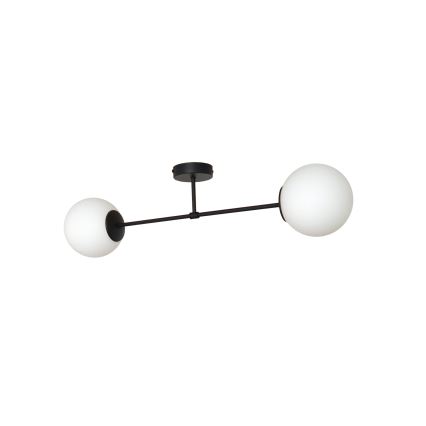 Universaalne MOON E27 varuklaas, läbimõõt 16 cm, valge
