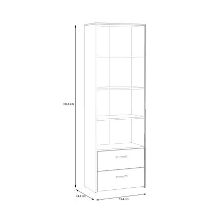 URO raamatukapp, artisan-tamm/valge