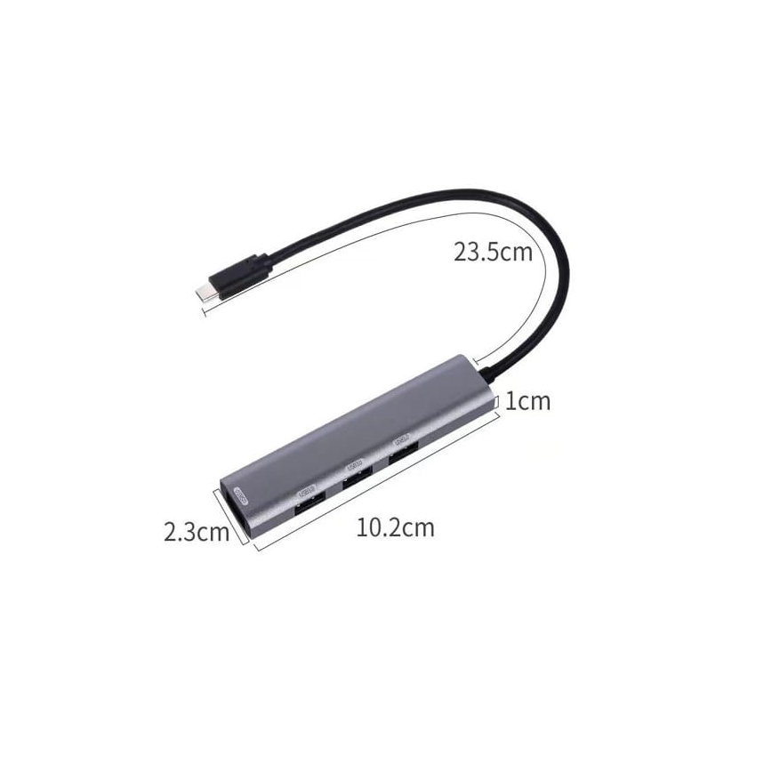 USB-C jaotur 4-ühes Power Delivery 100 W
