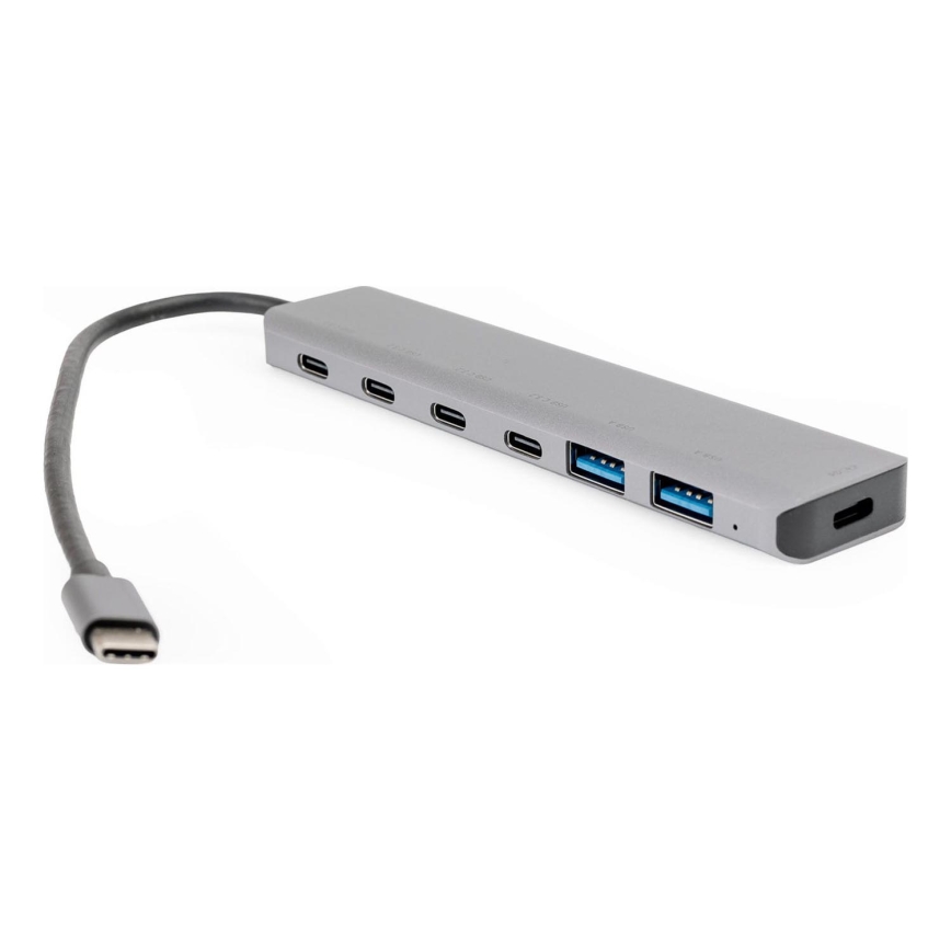 USB-C jaotur 7-ühes, 100 W Power Delivery