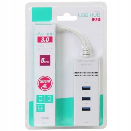 USB HUB 4xUSB 3.0 pesa 50 cm