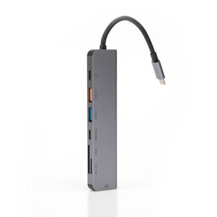 USB hub 7-ühes Power Delivery 100W HDMI 4K