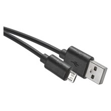 USB kaabel USB 2.0 A elektrijuht/USB B micro elektijuht must