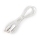 USB kaabel USB-C / Lightning ühendus koos LED dioodidega taustvalgustus 27W 1m valge
