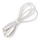 USB kaabel USB-C / USB-C ühendus koos LED dioodidega taustvalgustus 60W 1m valge