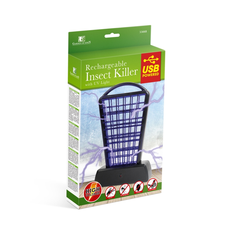 UV-putukapüüdja 1000 mAh/5V must