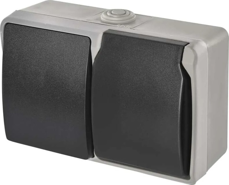 Vahelduvvoolu kodulüliti nr 6 koos pistikupesaga 250V/16A IP44 hall