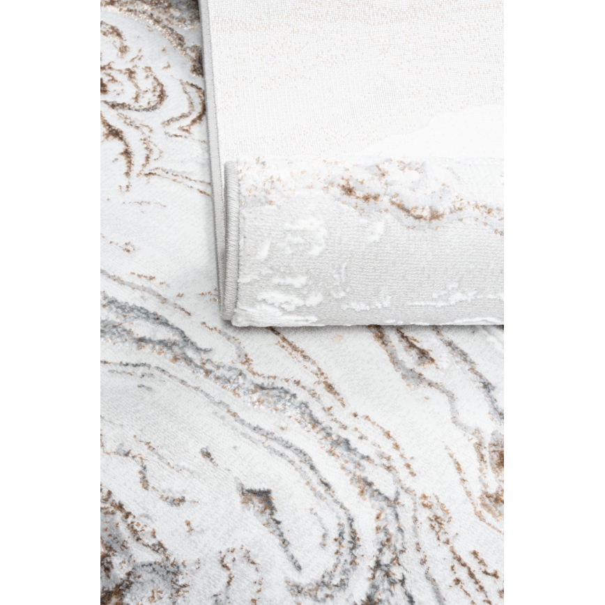 Vaip CREATION 200x290 cm 1950g/m2 hall/pruun marmorimuster