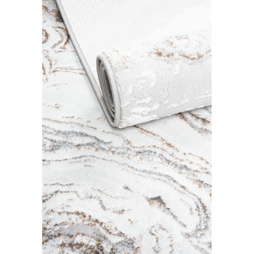 Vaip CREATION 200x290 cm 1950g/m2 hall/pruun marmorimuster