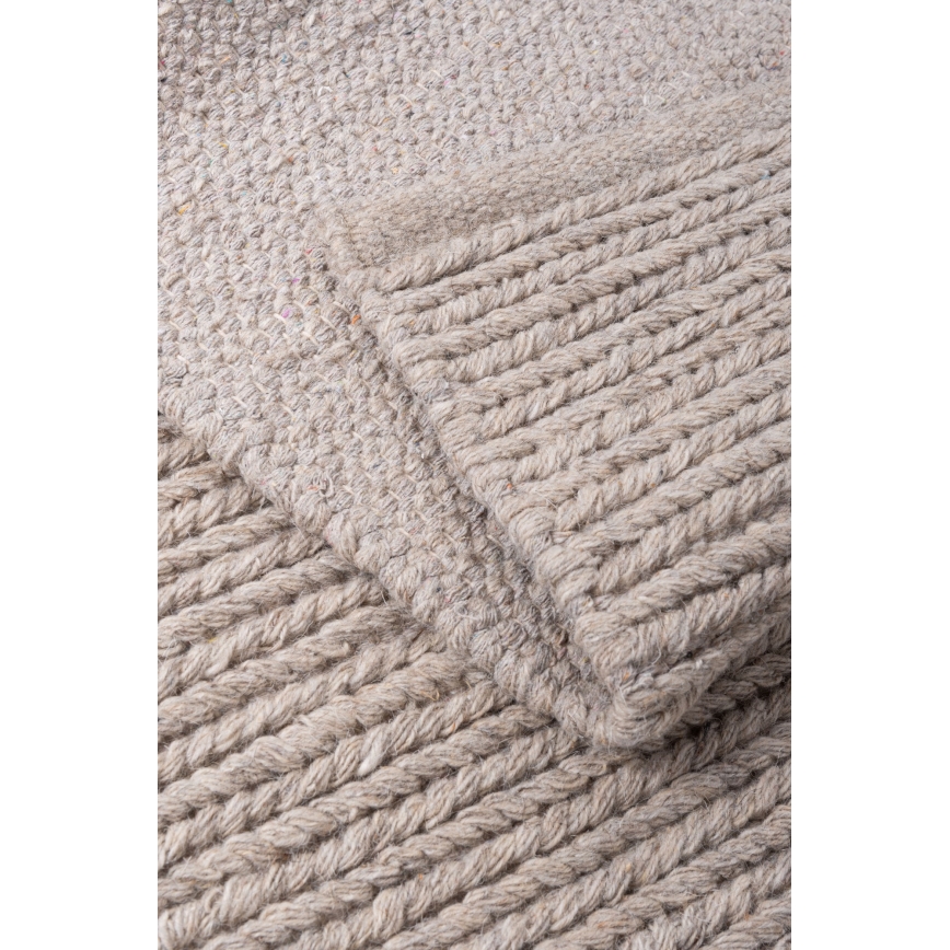 Vaip FIR WOOL 120x170 cm 2600 g/m2 beež/naturaalne