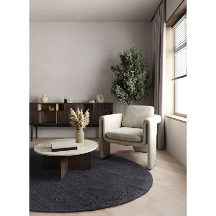 Vaip FIR WOOL 160 cm 2600 g/m2 antratsiit/naturaalne