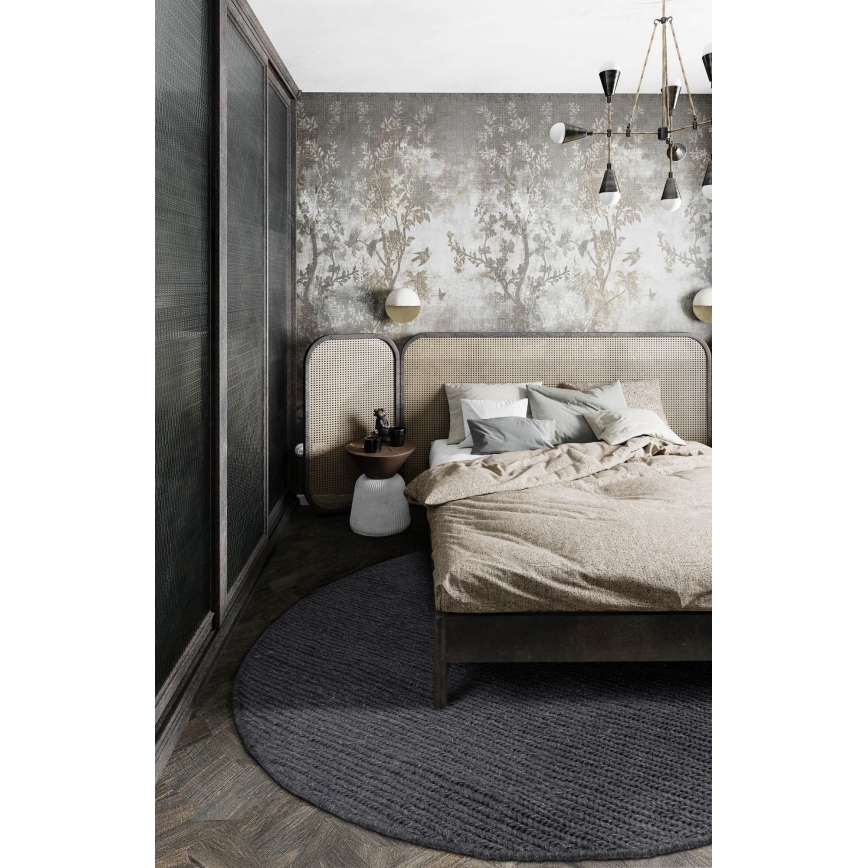 Vaip FIR WOOL 160 cm 2600 g/m2 antratsiit/naturaalne