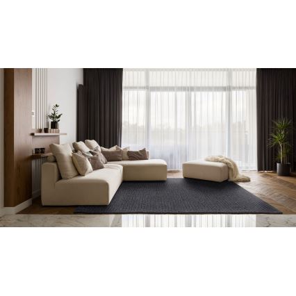 Vaip FIR WOOL 160x230 cm 2600 g/m2 antratsiit/looduslik