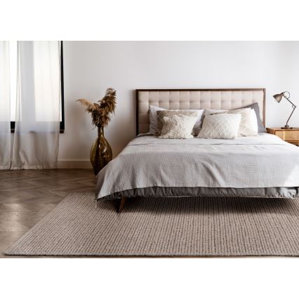 Vaip FIR WOOL 160x230 cm 2600 g/m2 beež/naturaalne