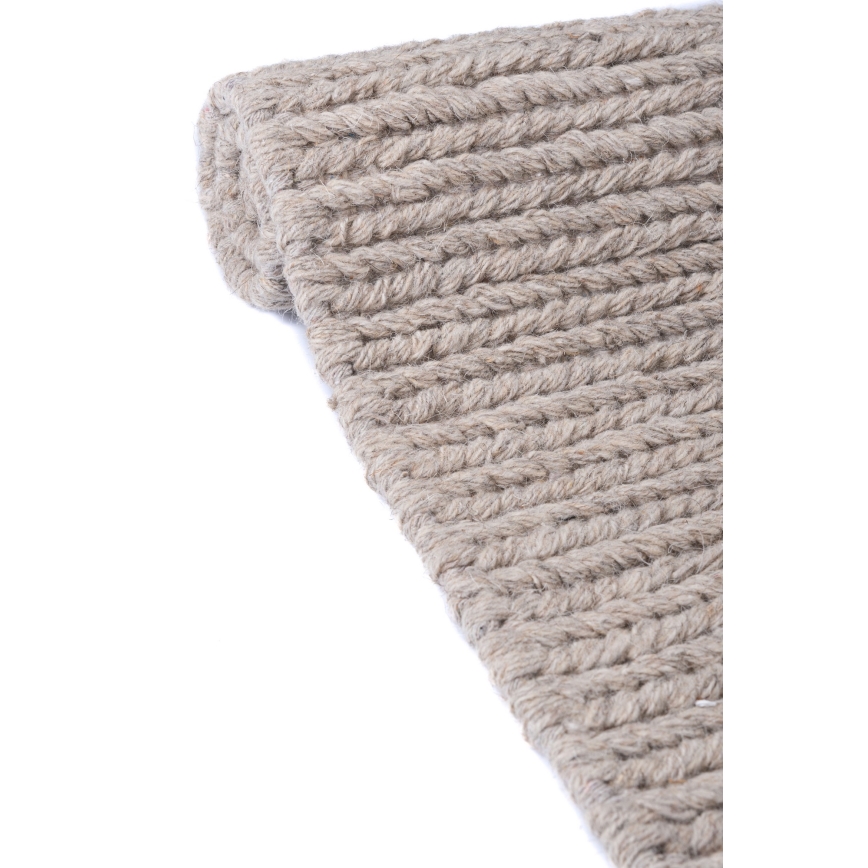 Vaip FIR WOOL 200x300 cm 2600 g/m2 beež/naturaalne