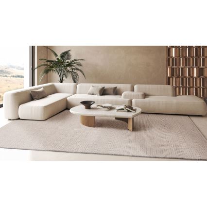 Vaip FIR WOOL 200x300 cm 2600 g/m2 kreem/looduslik