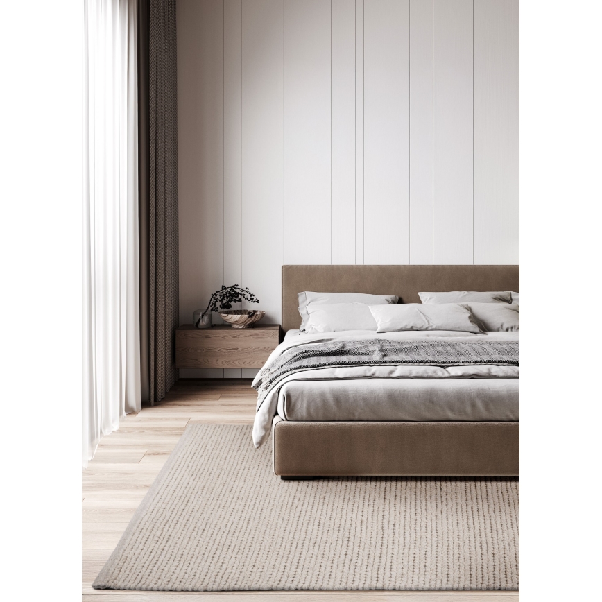 Vaip FIR WOOL 200x300 cm 2600 g/m2 kreem/looduslik