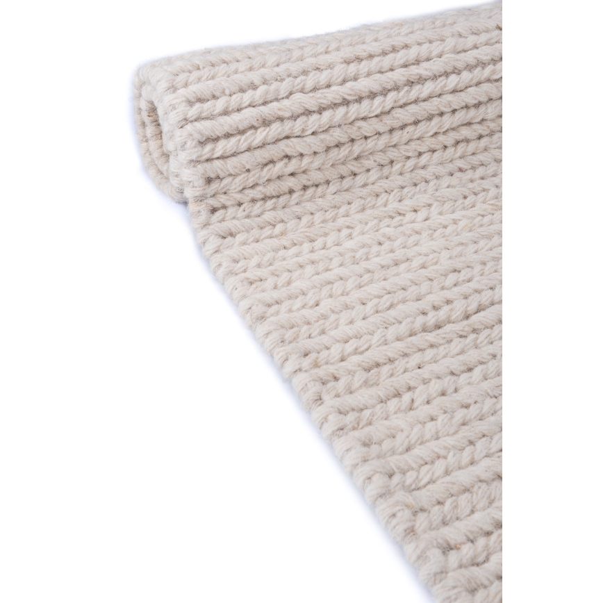 Vaip FIR WOOL 200x300 cm 2600 g/m2 kreem/looduslik