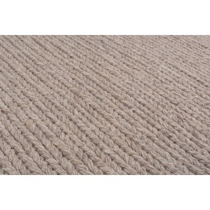 Vaip FIR WOOL 70x140 cm 2600 g/m2 beež/looduslik