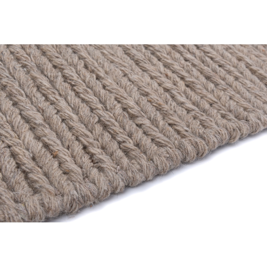 Vaip FIR WOOL 70x140 cm 2600 g/m2 beež/looduslik
