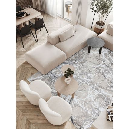 Vaip GRECE 120x170 cm 2150 g/m2 kreemjas/hall/valge