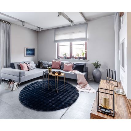 Vaip RABBIT BUBBLE 160 cm, tumesinine