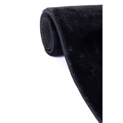 Vaip RABBIT-FOX 160x230 cm, must