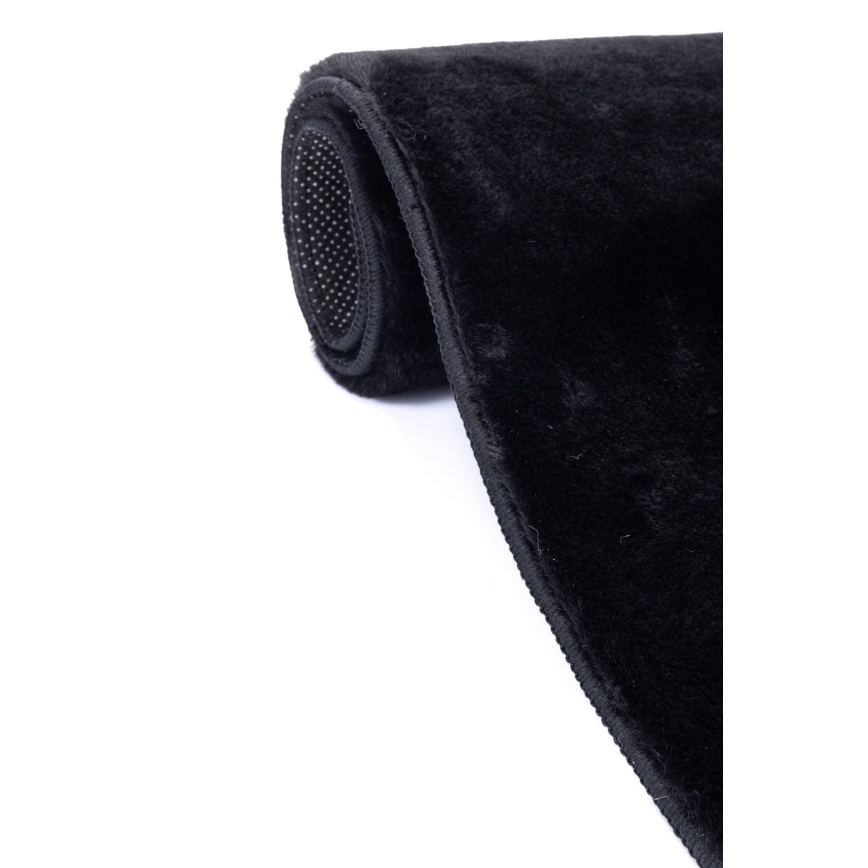 Vaip RABBIT-FOX 160x230 cm, must