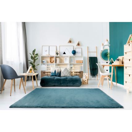 Vaip RABBIT-ROSA NEW 80x150 cm 2000g/m2 türkiissinine