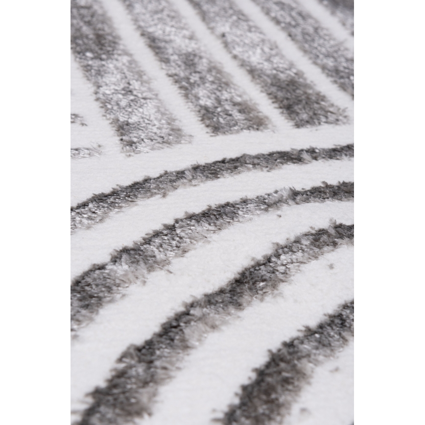 Vaip SALAMANCA 100 cm hall/valge