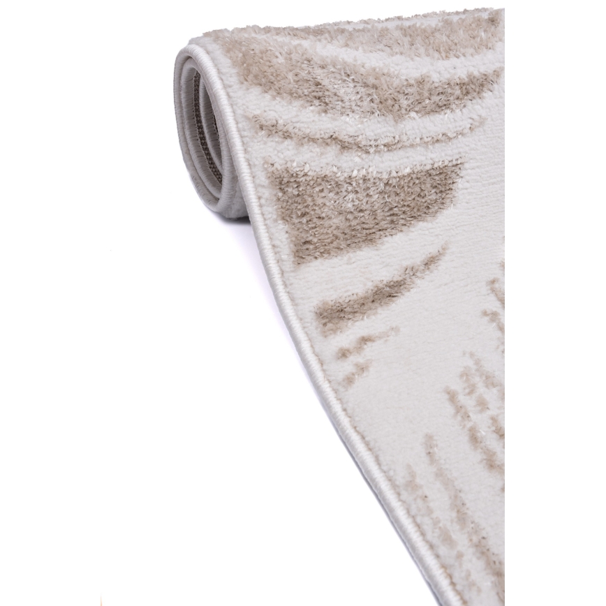 Vaip SALAMANCA 67x120 cm beež/valge, leheline muster