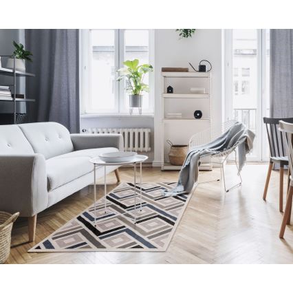 Vaip SHIFT 80x150 cm hall/sinine