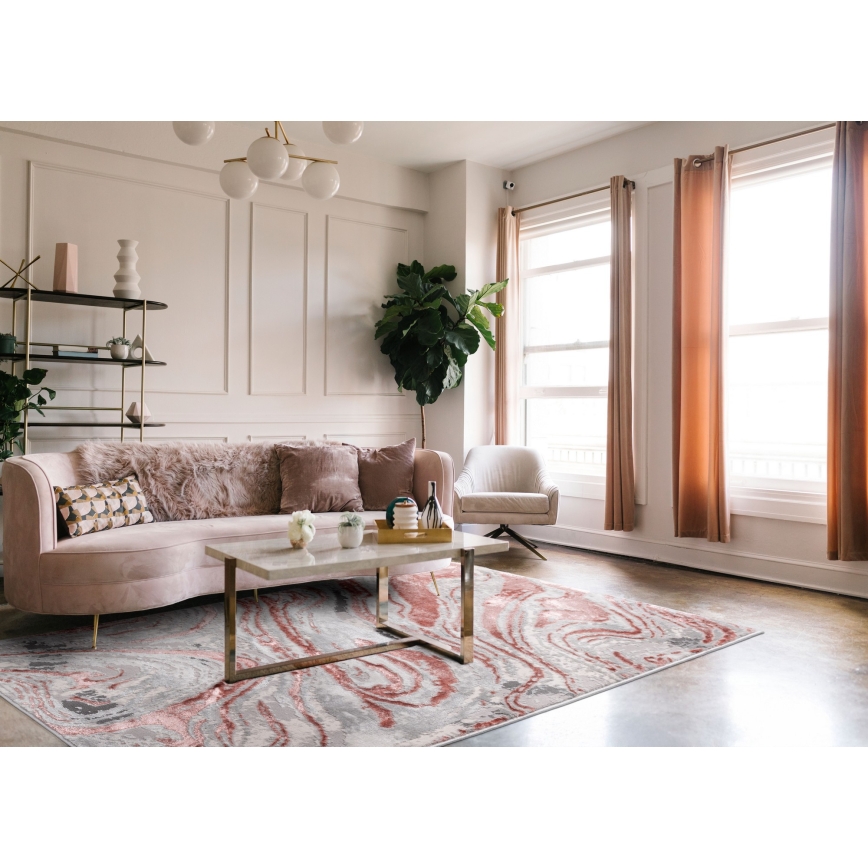 Vaip STONE 80x140 cm roosa/hall