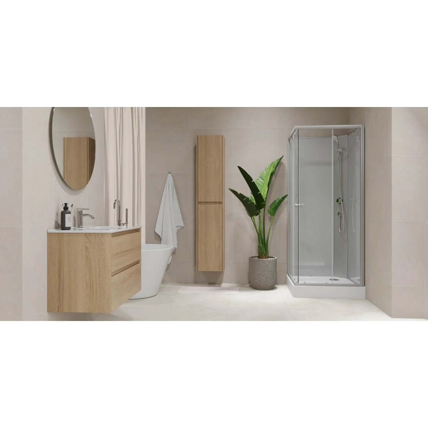 Valamukapp LYKE 60 cm koos valamuga, tamm