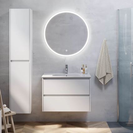 Valamukapp LYKE, 80 cm, valge
