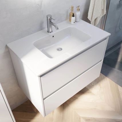 Valamukapp LYKE, 80 cm, valge