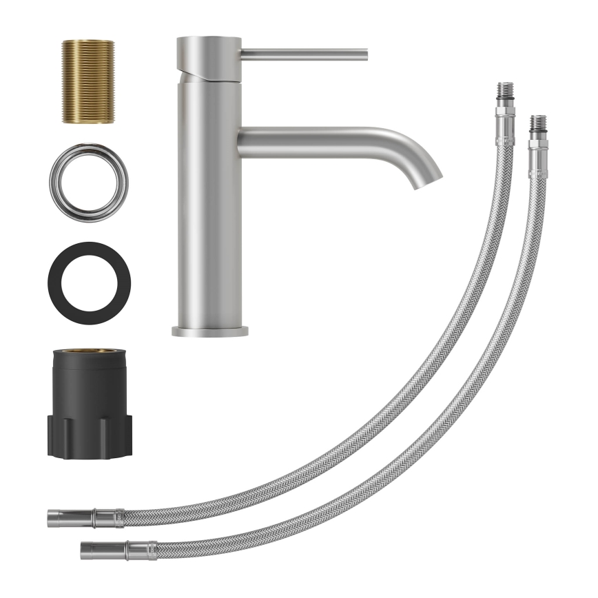 Valamusegisti SOVANG, 18,3 cm, harjatud roostevaba teras