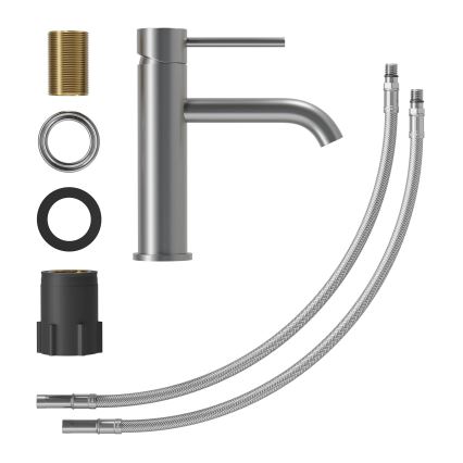 Valamusegisti SOVANG 18,3 cm pulbervärvitud hall