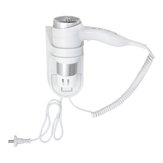 Valge juukseföön hoidikuga 11x24 cm