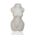 Valge keraamiline vaas 30 cm