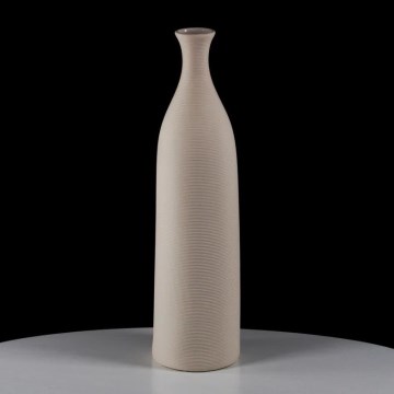 Valge keraamiline vaas, 46 cm