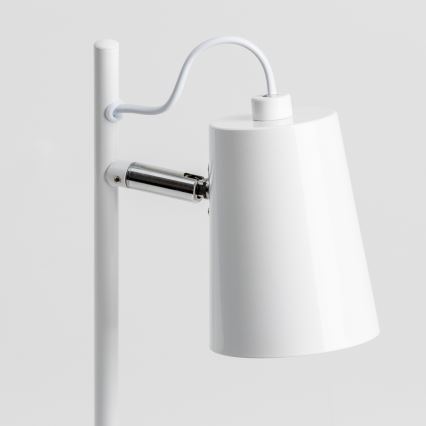 Valge LED laualamp 1xE14/4,9W/230V